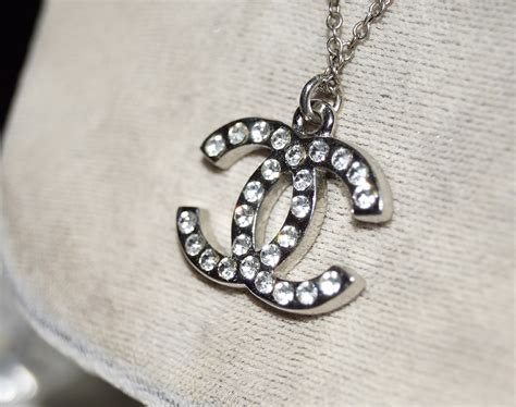 coco chanel necklace fake|chanel knock off necklace.